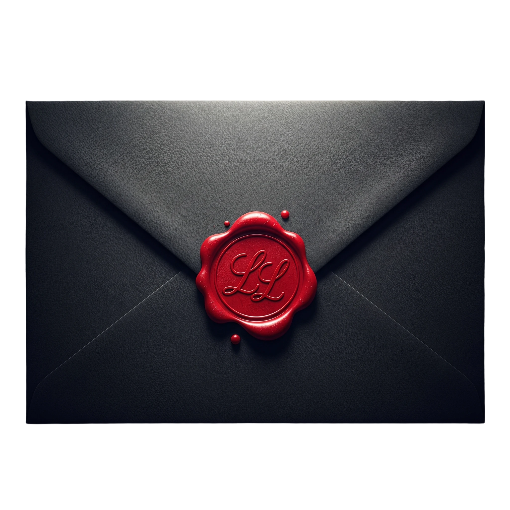 Dark mysterious letter